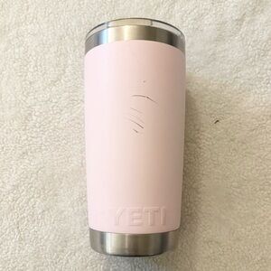 YETI Rambler 20 oz Tumbler Ice Pink